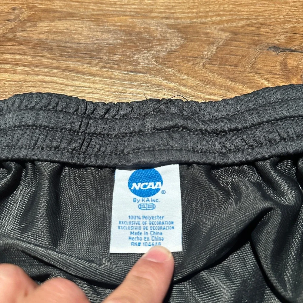 NCAA West Virginia Mountaineers Grey Navy Athletic Track Pants Mens 2XL